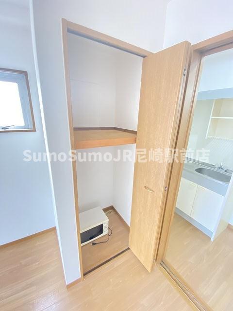 収納　専用の収納スペースです