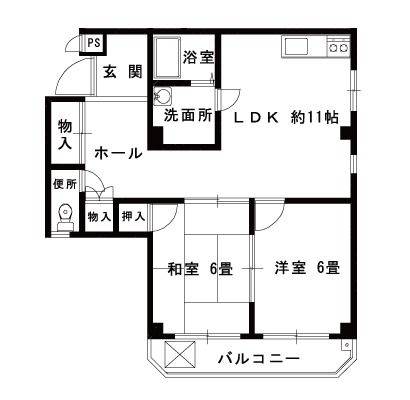 サンマンションA-1_間取り_0