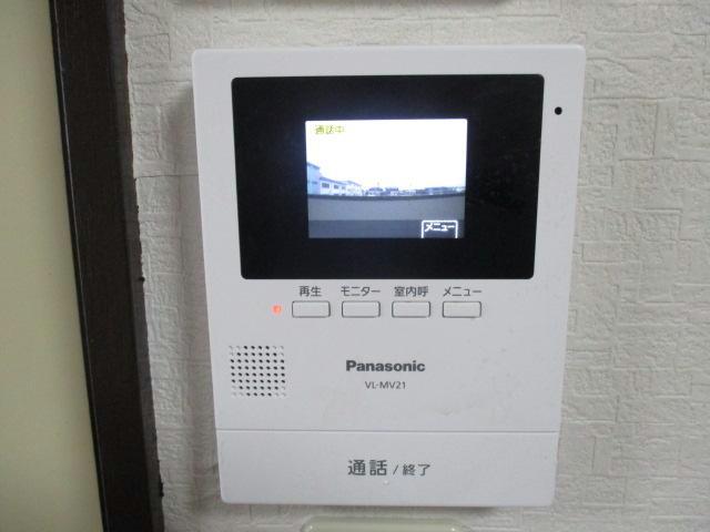 セキュリティ　TVモニター付きインターホン
