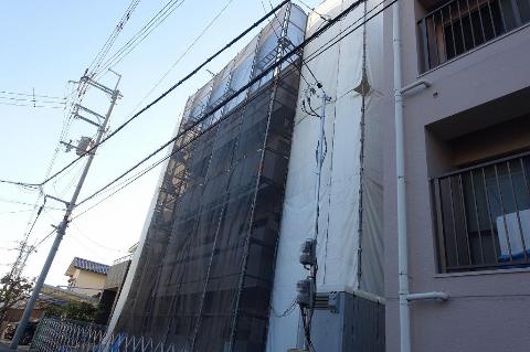 バス・シャワールーム　建築中