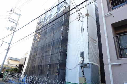 トイレ　建築中