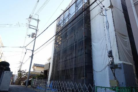 キッチン　建築中