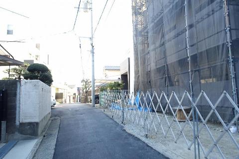 居室・リビング　建築中