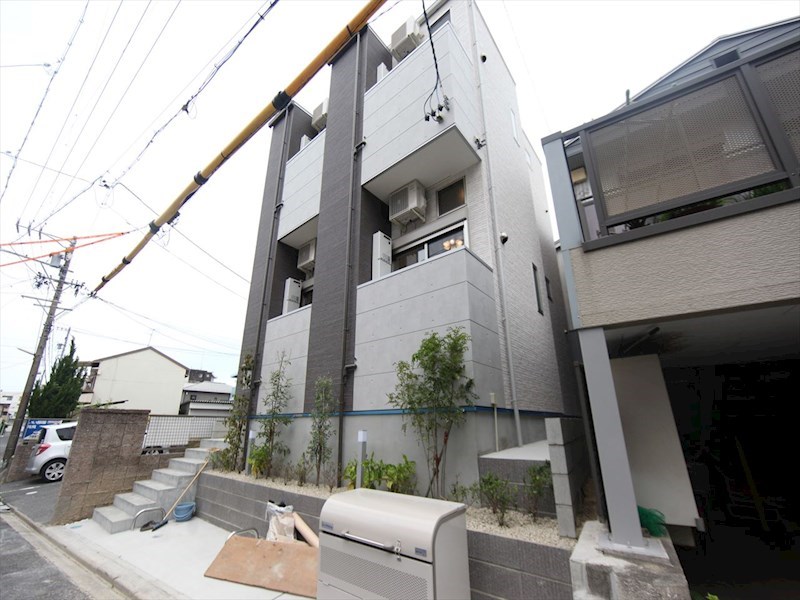 建物外観　外観　デザイナーズ　光インターネット無料