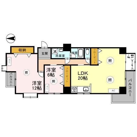 ファミール五反田の間取り