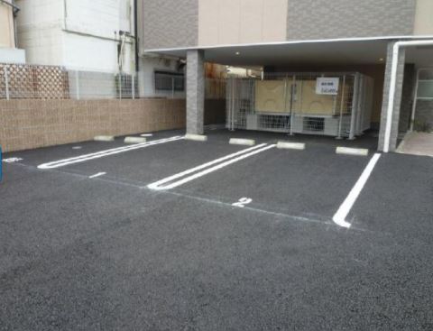 駐車場　駐車場です