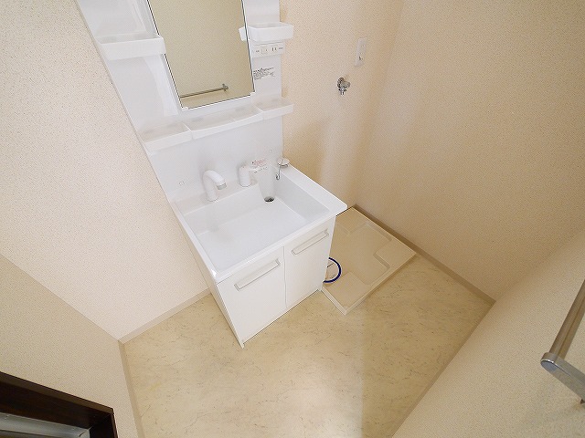 洗面設備　洗面所です