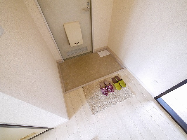 玄関　ゆったりとした玄関です