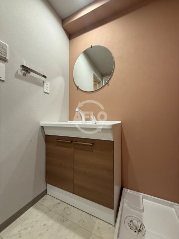 洗面設備　Broad阿倍野阪南町Residence　独立洗面台