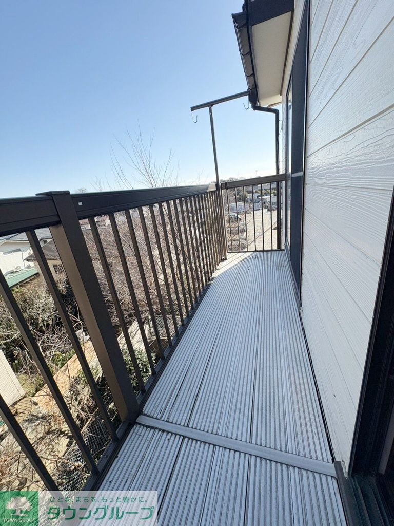 バルコニー　庭