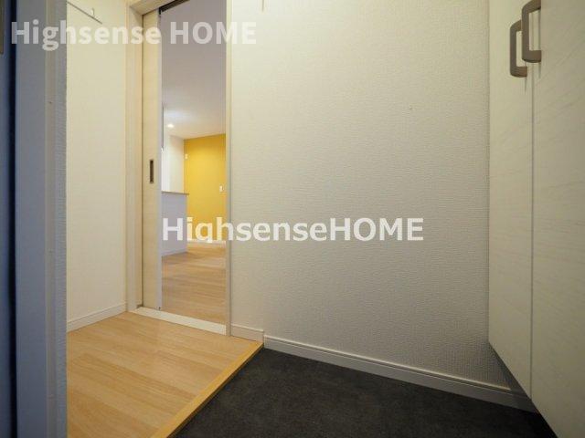 玄関　明るい玄関です