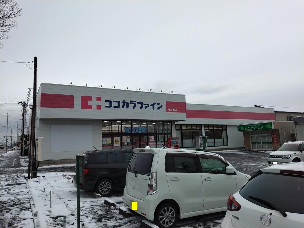 ドラックストア　ココカラファイン牡丹山店（ドラッグストア）まで351m