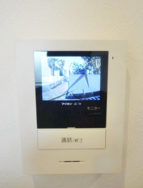 セキュリティ　モニター付きインターホンです。