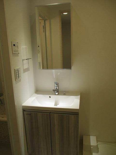 洗面設備　洗面台です