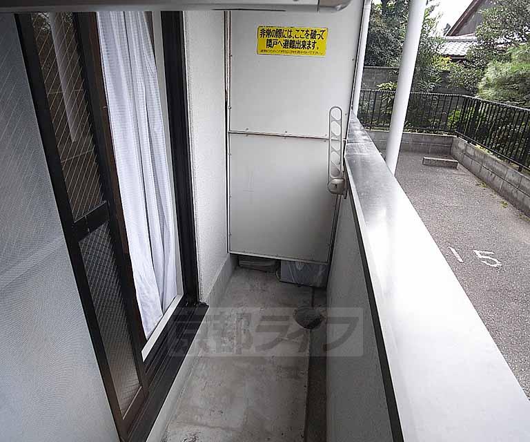 バルコニー　広々バルコニー。