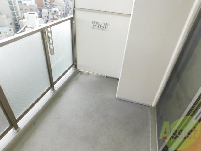 バルコニー　広いバルコニですね