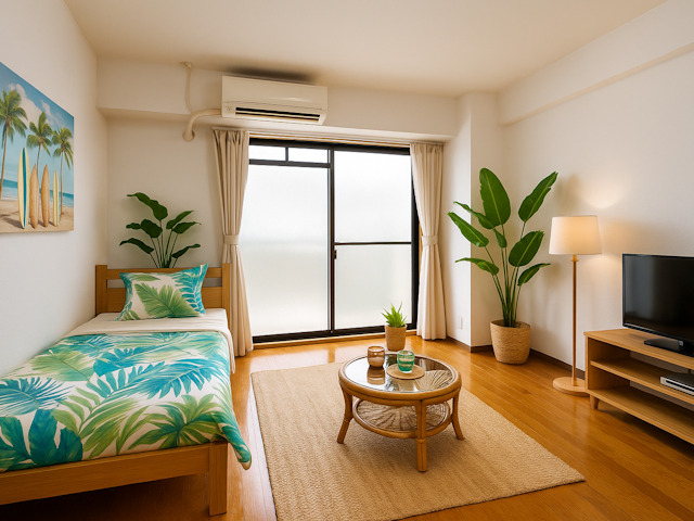 居室・リビング　CGで家具等を配置したもので家具等は含まれません