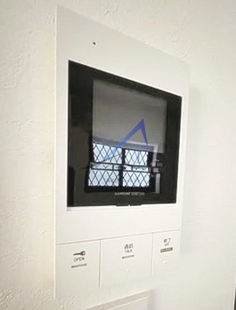 セキュリティ　モニター付きインターホンです。