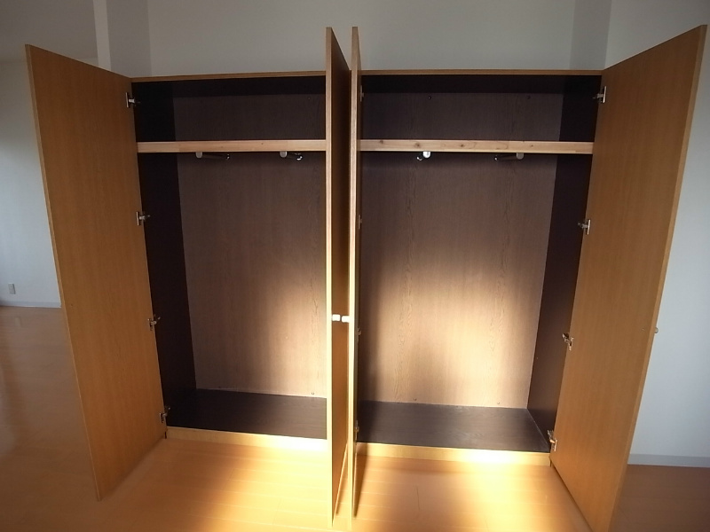 収納　クローゼット　収納充実してます