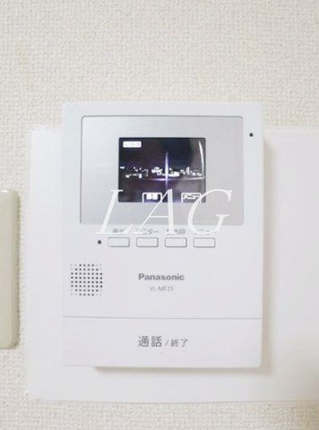 セキュリティ　モニター付きインターフォンです。