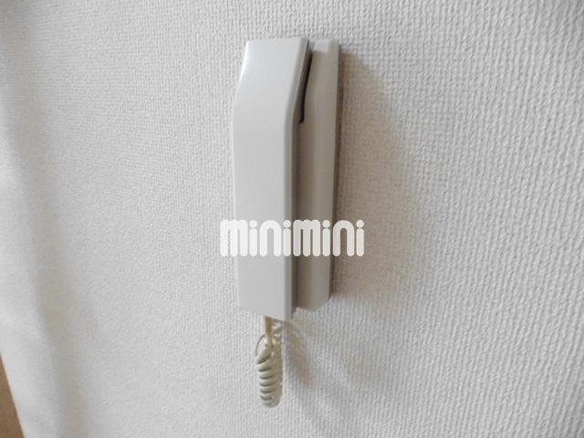 セキュリティ　来客時のインターホンです