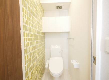 トイレ　落ち着く空間ですね。