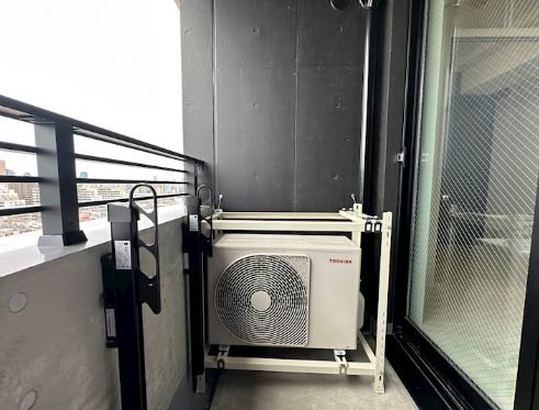 バルコニー　バルコニーからの眺めを楽しみながら食事をしませんか