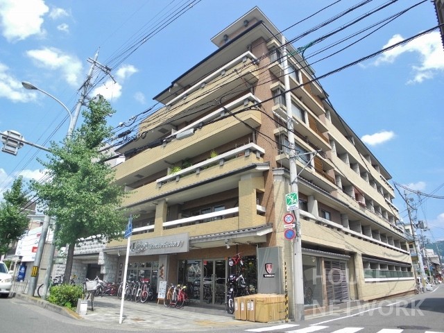 建物外観　ホームページも公開中「京都賃貸ハウスネットワーク」