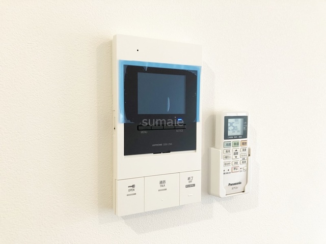 セキュリティ　モニタ付インターホン完備☆