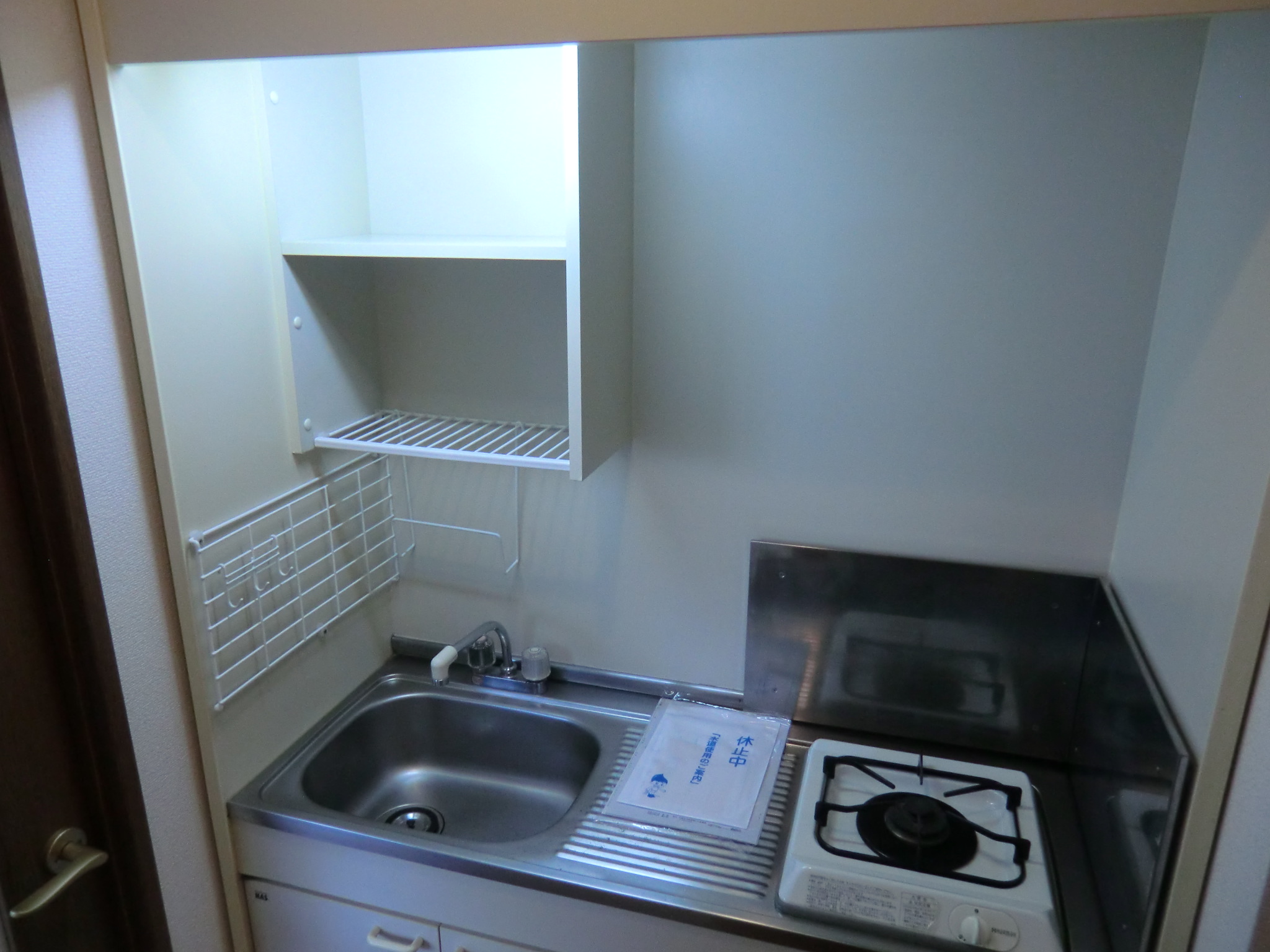 キッチン　1口ガスコンロ付キッチン