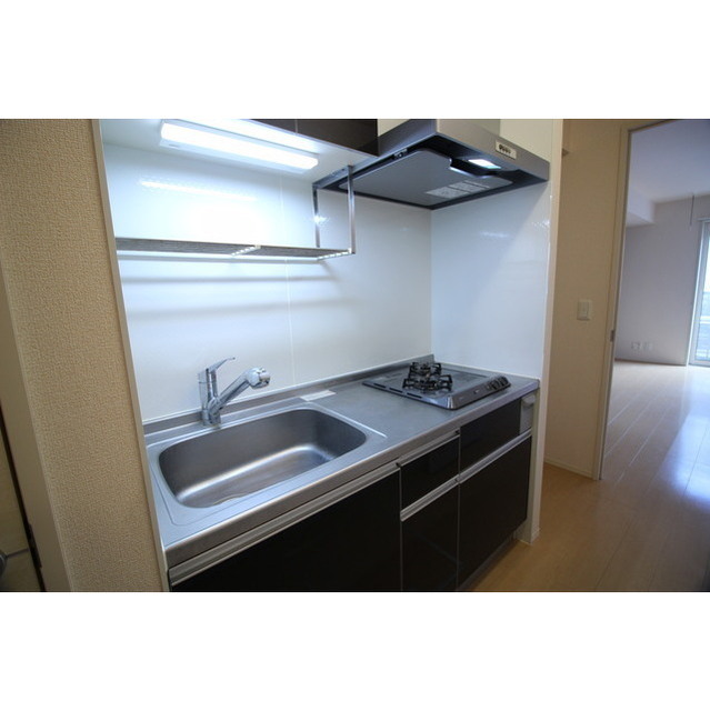 キッチン　写真は１０１号室になります。