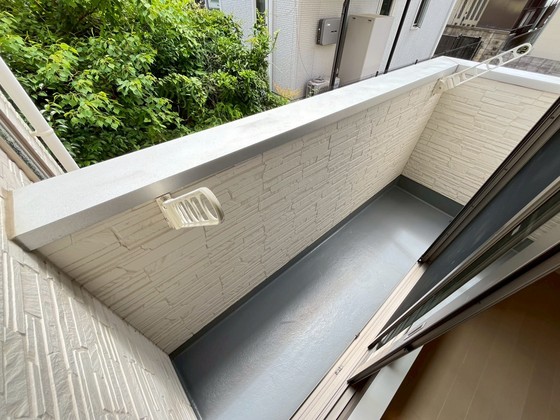 バルコニー　※別号室の写真です。