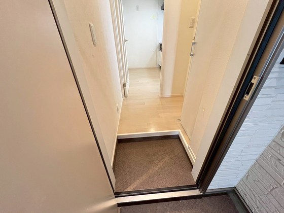 玄関　※別号室の写真です。
