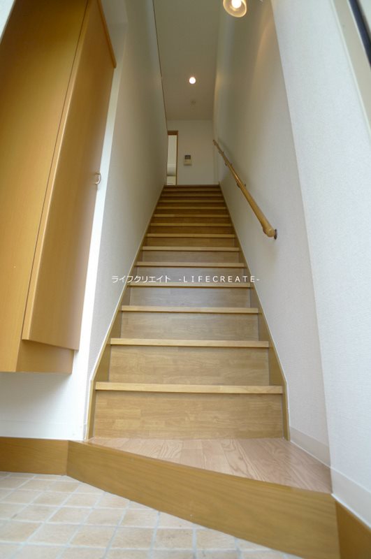 玄関　写真は201号室