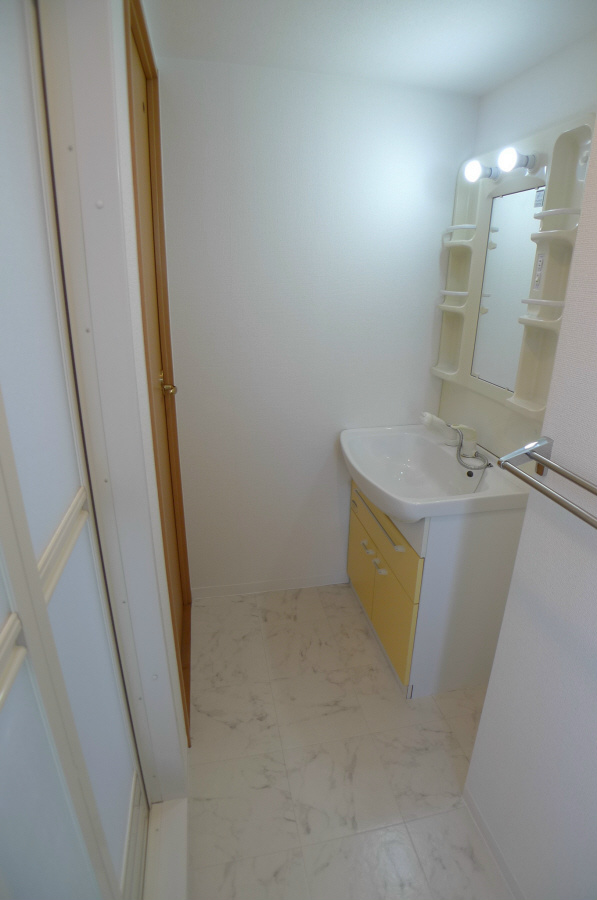 洗面設備　写真は201号室