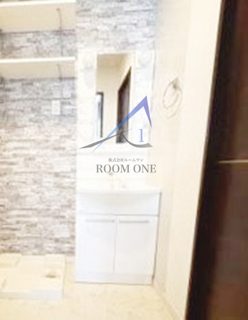 洗面設備　洗面台です。