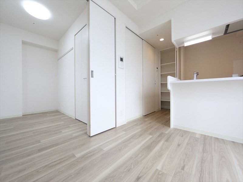 居室・リビング　ＬＤＫ8.1帖　カウンターキッチン　エアコン完備　バルコニー