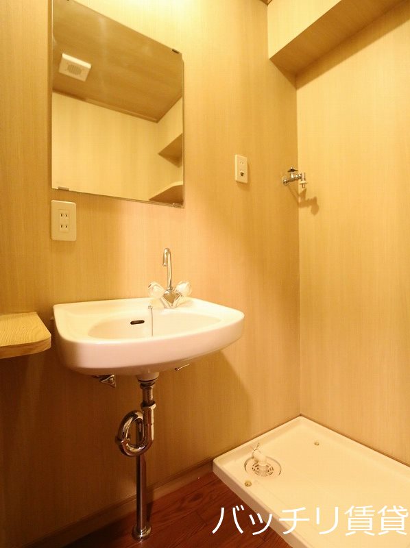 洗面設備　画像は別号室タイプの為、現状を優先致します。