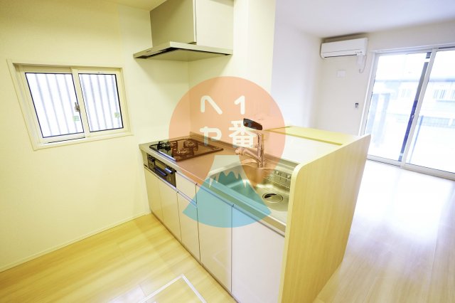 キッチン　ネット無料。きれいなキッチンです