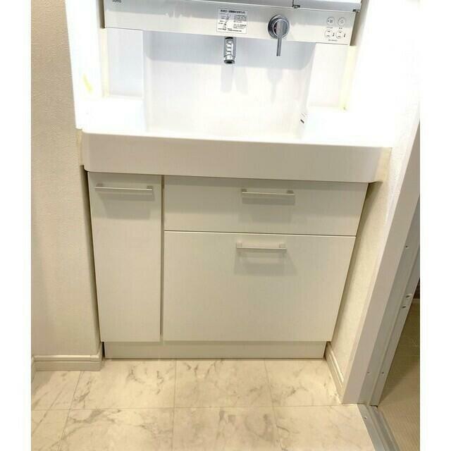 洗面設備　※写真は304号室（反転タイプ）