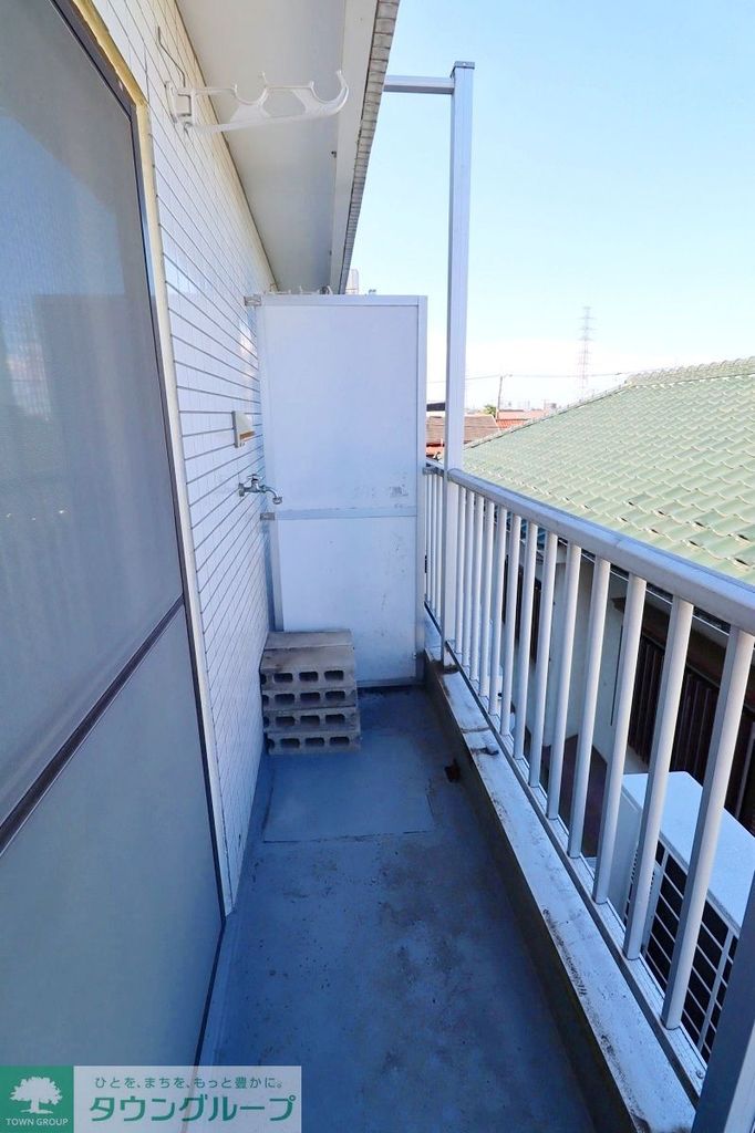 バルコニー　駐車場