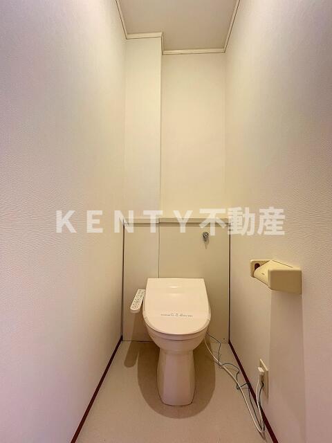 トイレ　ゆったりとした空間のトイレです