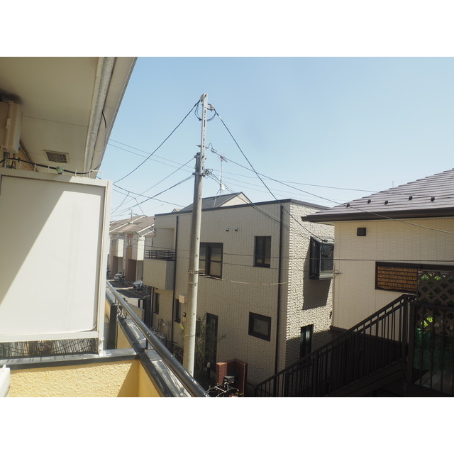 眺望　※退去前のため別号室の写真となります。