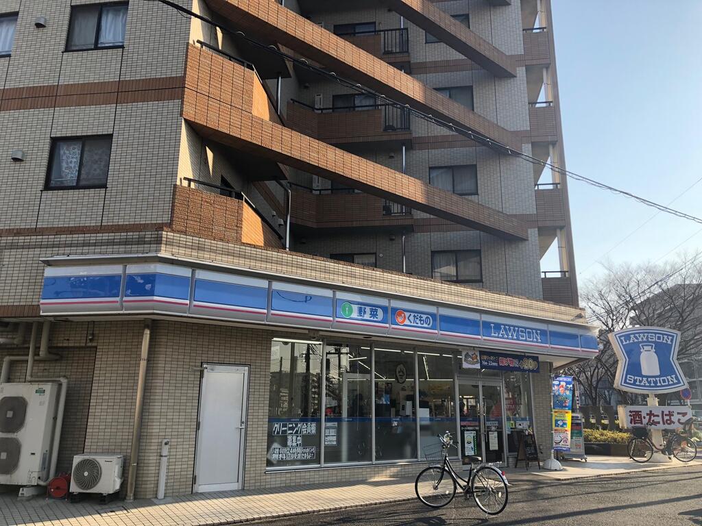 コンビニ　ローソン東葛西九丁目店（コンビニ）まで424m