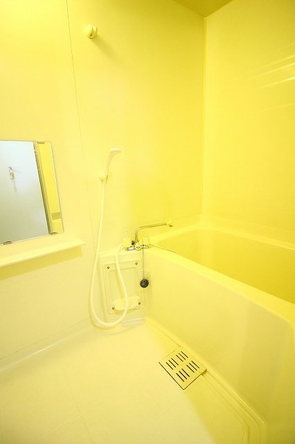 バス・シャワールーム　反転の同タイプ部屋の写真になります。