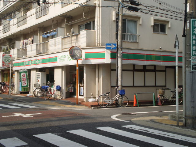 コンビニ　100円ローソン西小岩4丁目（コンビニ）まで162m