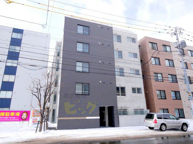 建物外観　Ｗｉ－Ｆｉ付ネット無料採用のマンション募集開始です♪
