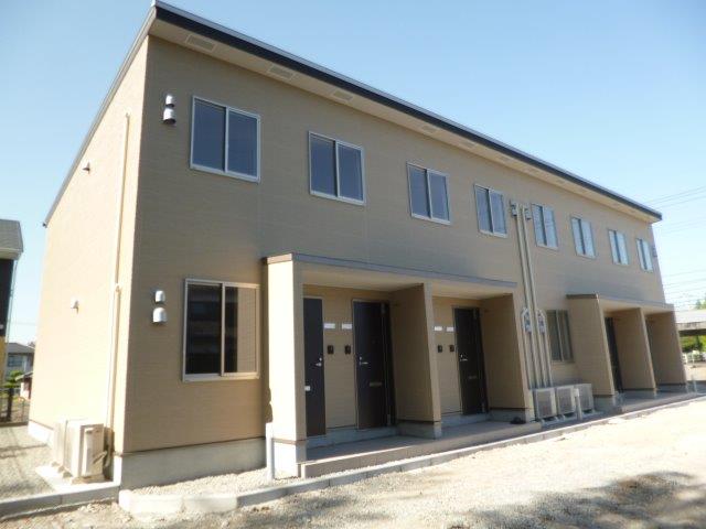 建物外観　建築中