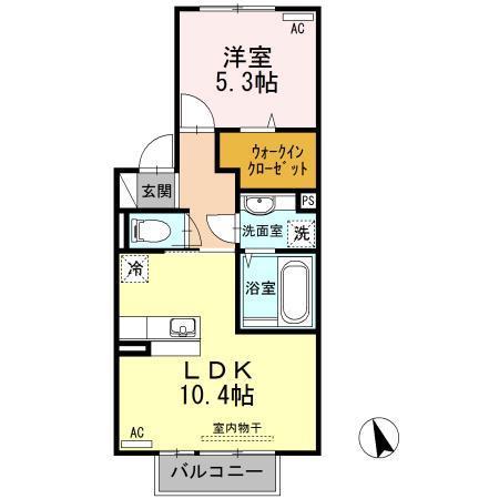 ショコラメゾン・Fの間取り写真