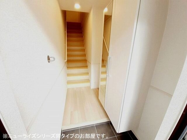 玄関　ゆったりとした玄関です